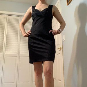 NWOT Banana Republic Black Sleeveless Mini Dress 2